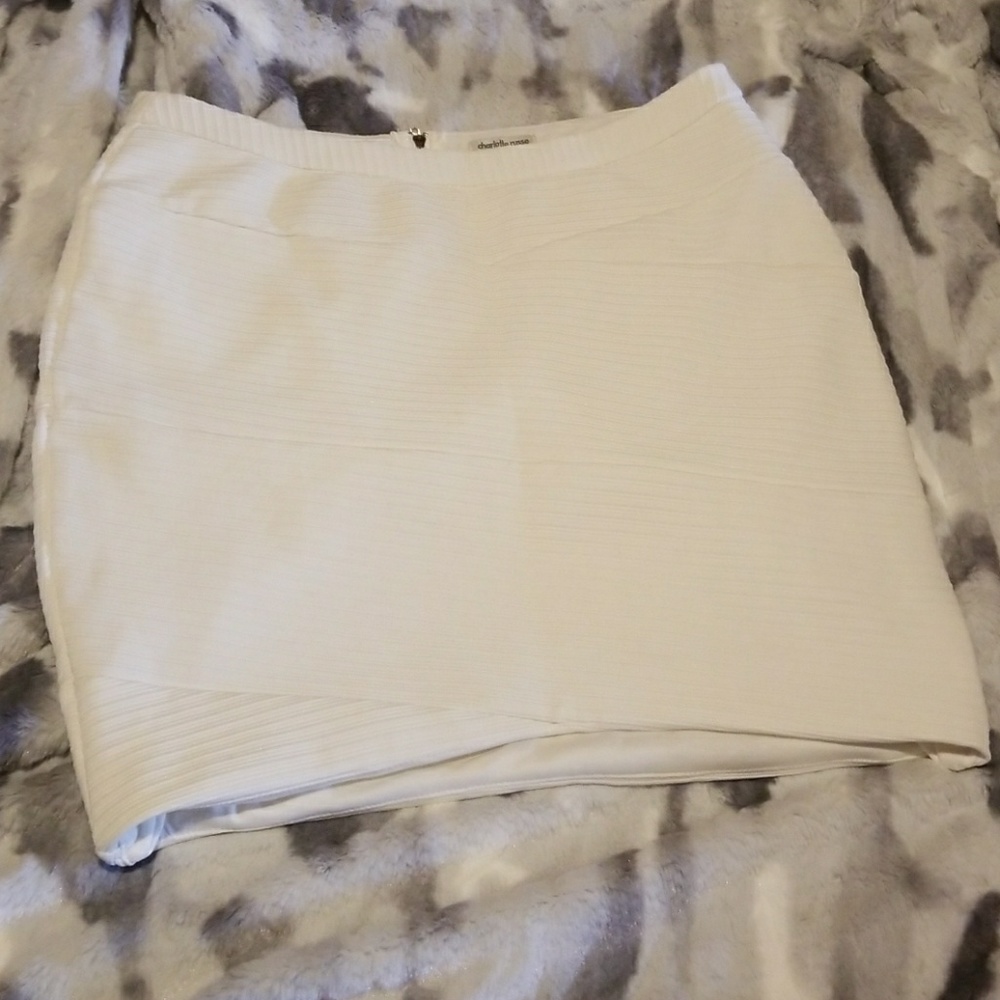 Charlotte Russe- White  skirt